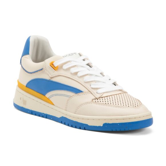 ONCEPT Blue Leather Preston Sneakers